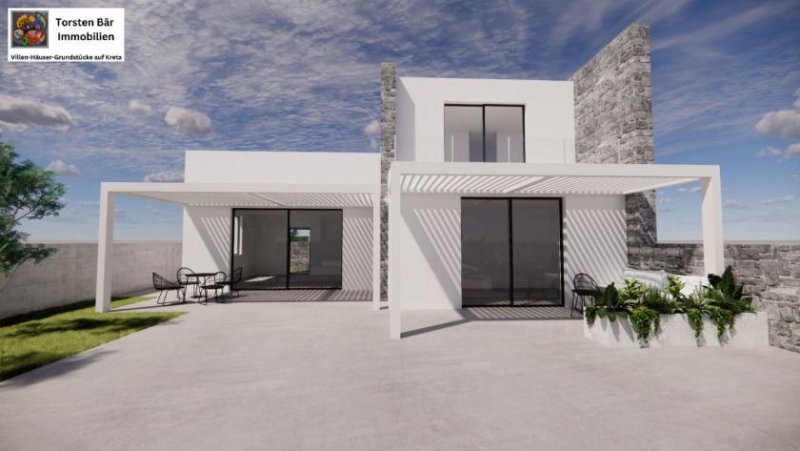 Kokkinos Pyrgos Kreta, Kokkino Pirgos 3 Luxusvillen mit priv. Pool in unmittelbarer Strandnähe Haus kaufen
